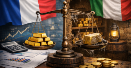 L’oro tra Francia e Italia: chi lo gestisce e chi lo lascia fermo