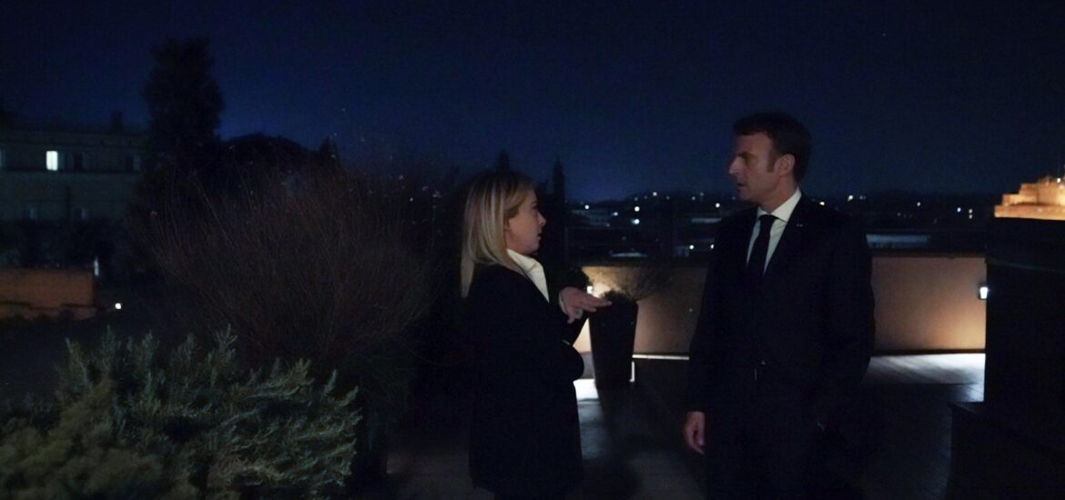 meloni macron