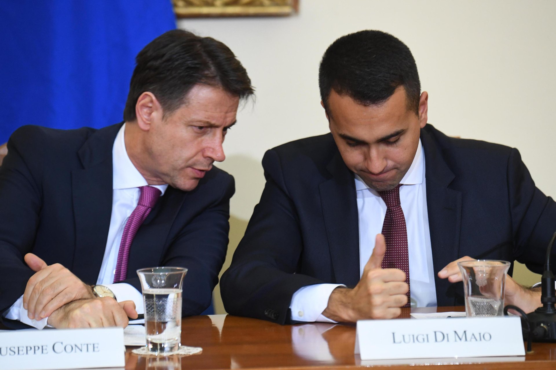 5 stelle Di Maio Conte