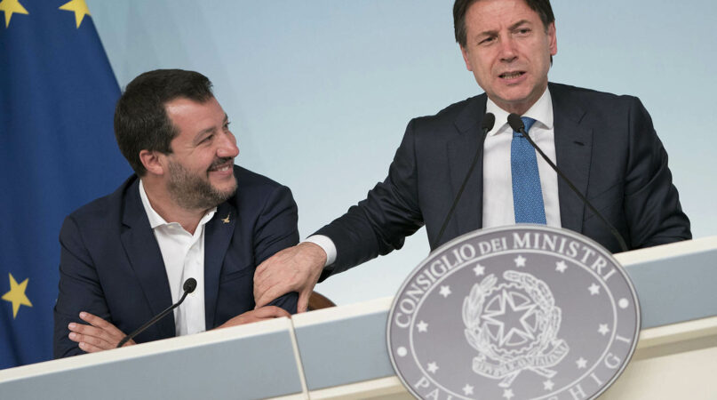 Conte Movimento 5 Stelle Lega