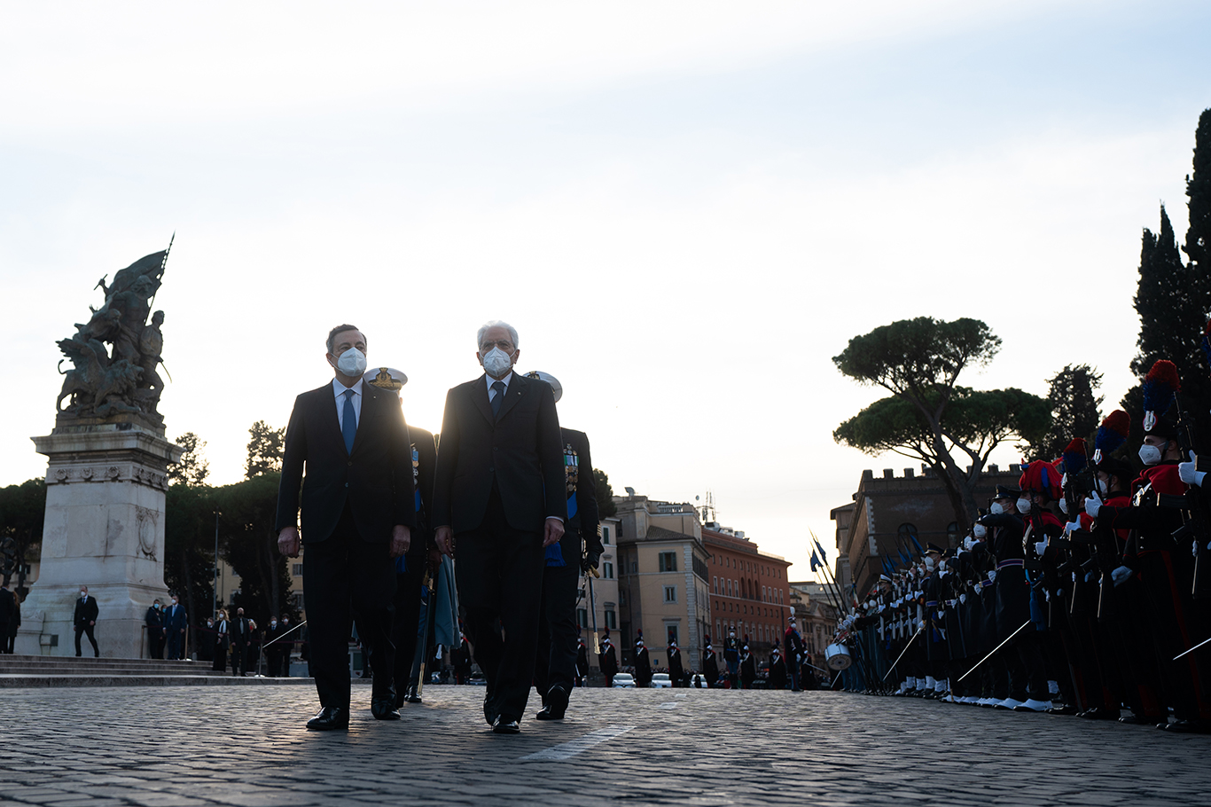 Draghi Mattarella