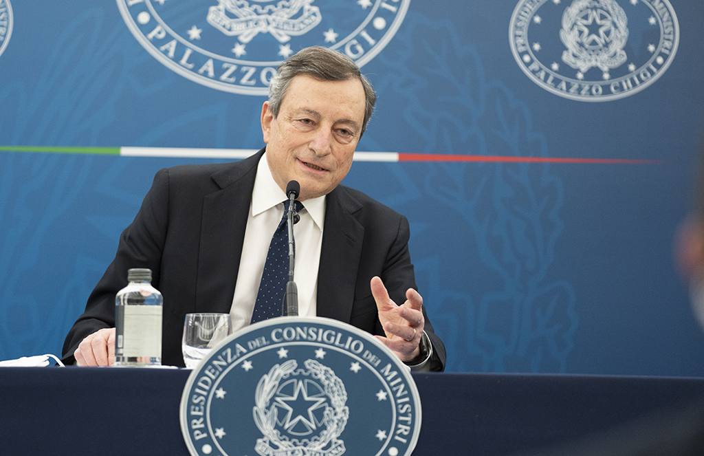 mario draghi conferenze