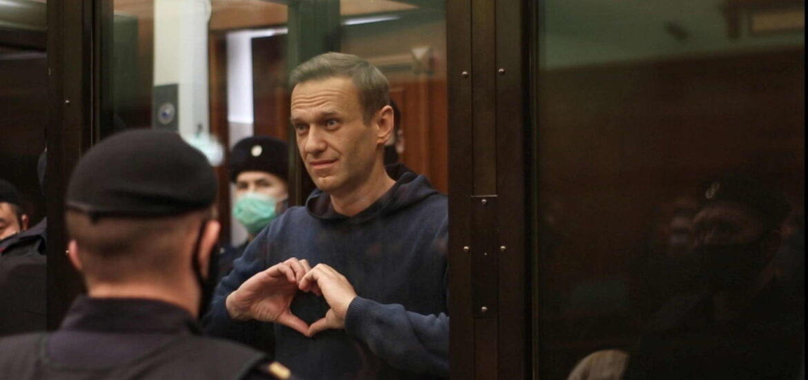 protesta San Valentino Navalny