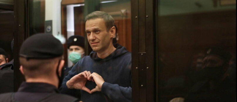 Protesta San Valentino Navalny