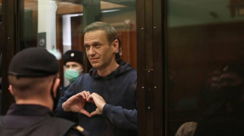 Protesta San Valentino Navalny