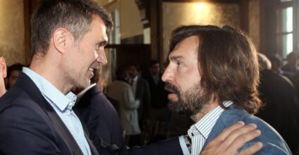 Andrea Pirlo e Paolo Maldini
