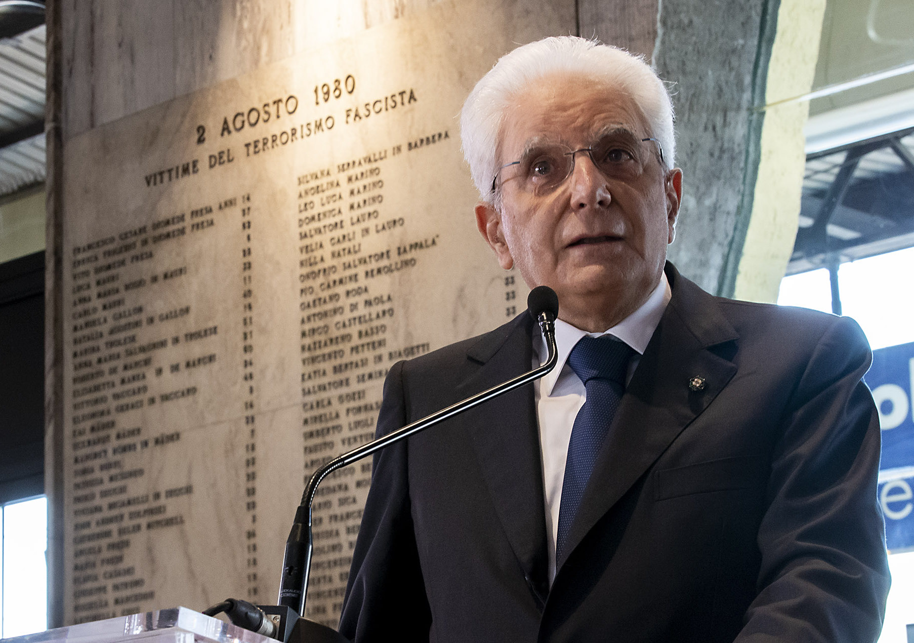 mattarella piantedosi nordio meloni Bologna 1980
