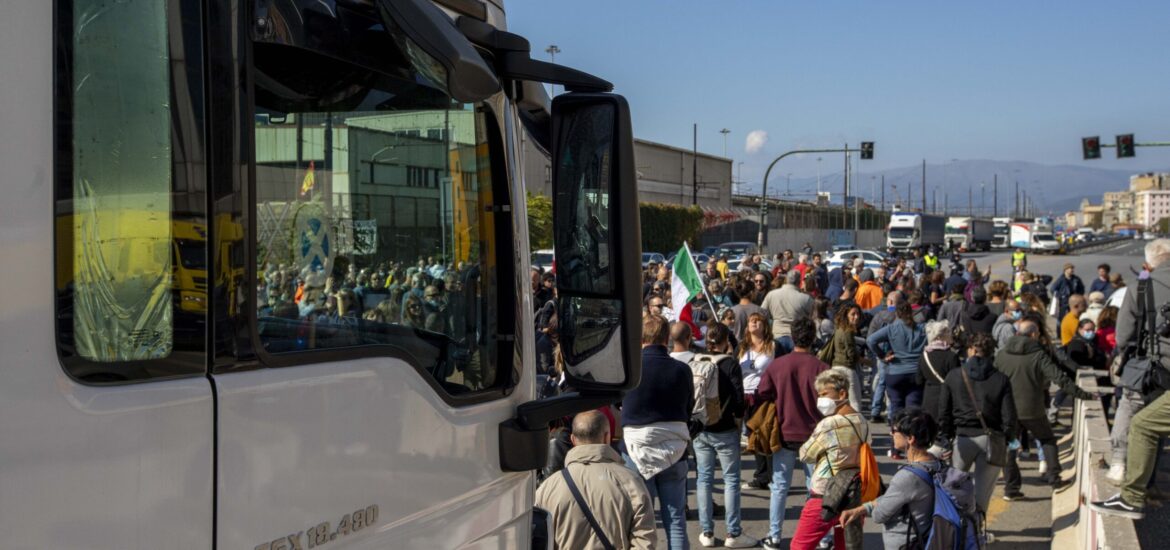blocco stradale