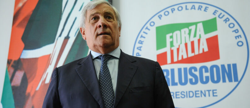 Tajani Forza Italia