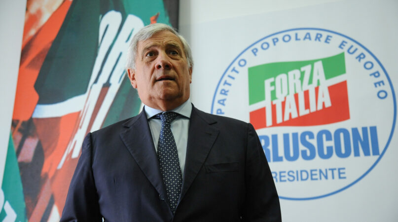 Tajani Forza Italia