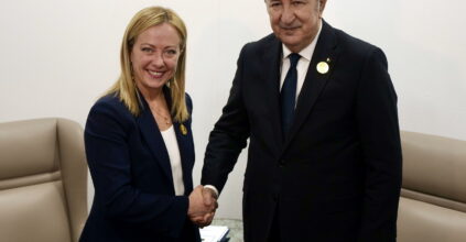Eni Snam Meloni Tebboune