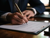 firma del contratto