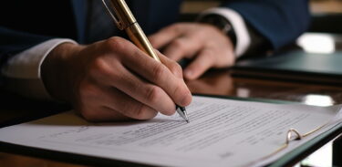 firma del contratto