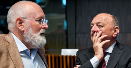 green deal Timmermans hoekstra
