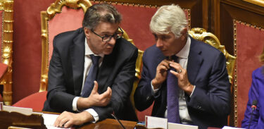 Andrea Abodi e Giancarlo Giorgetti