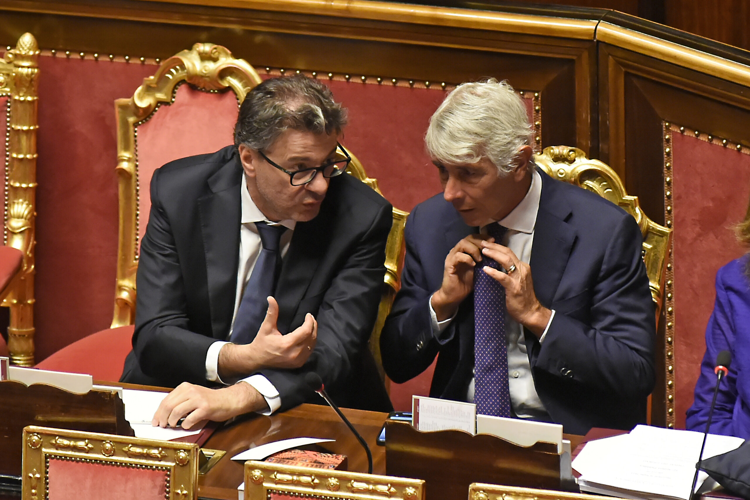 Andrea Abodi e Giancarlo Giorgetti