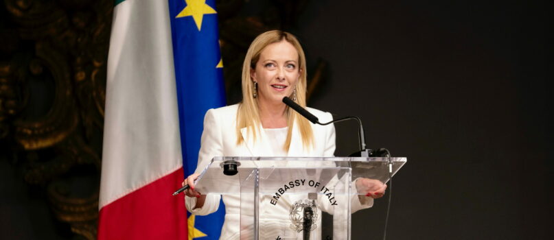 Meloni Politica Estera