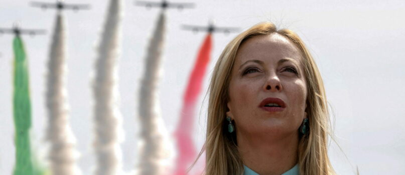Barbara Berlusconi Giorgia Meloni Monza