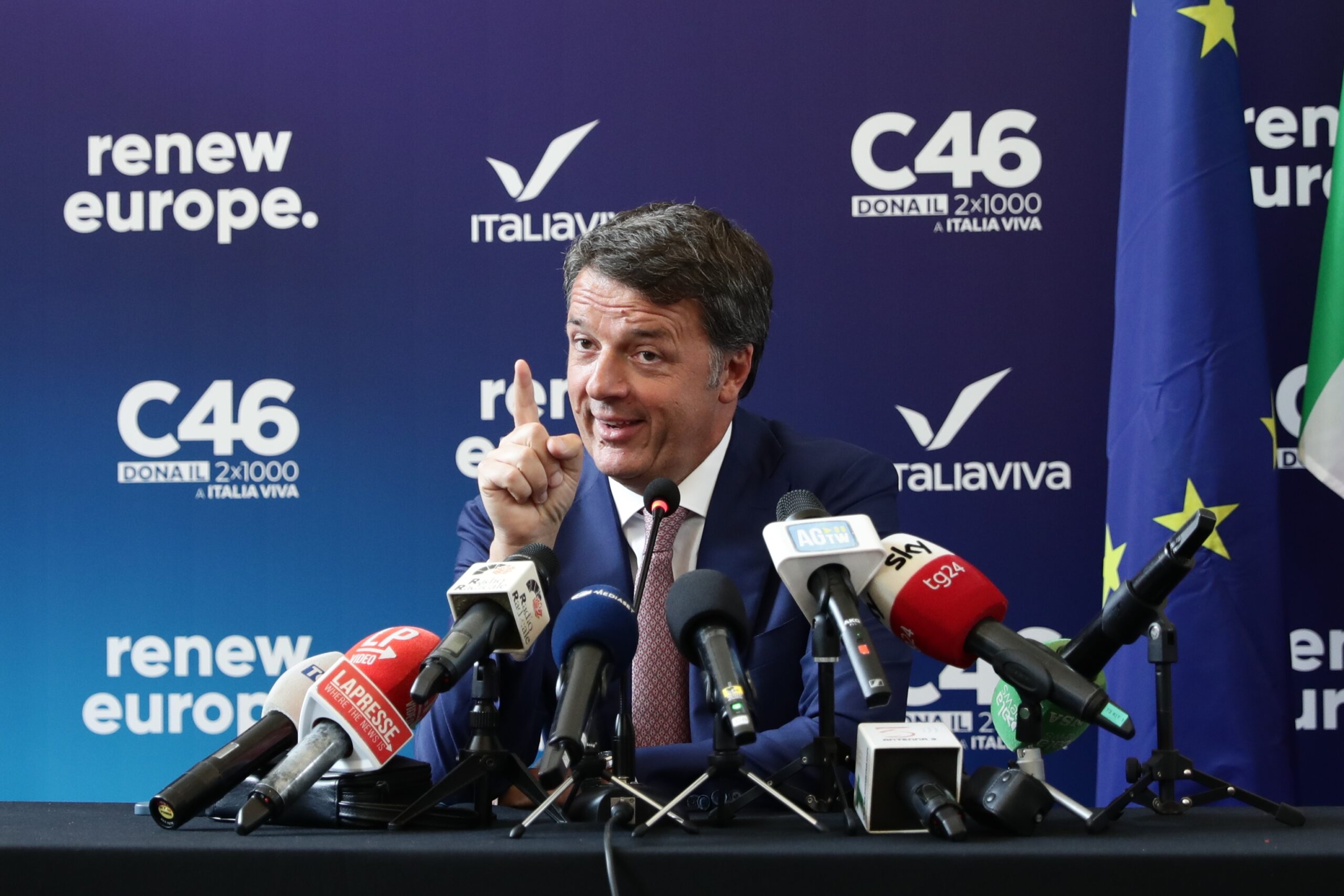 Renzi verso le elezioni europee 2024
