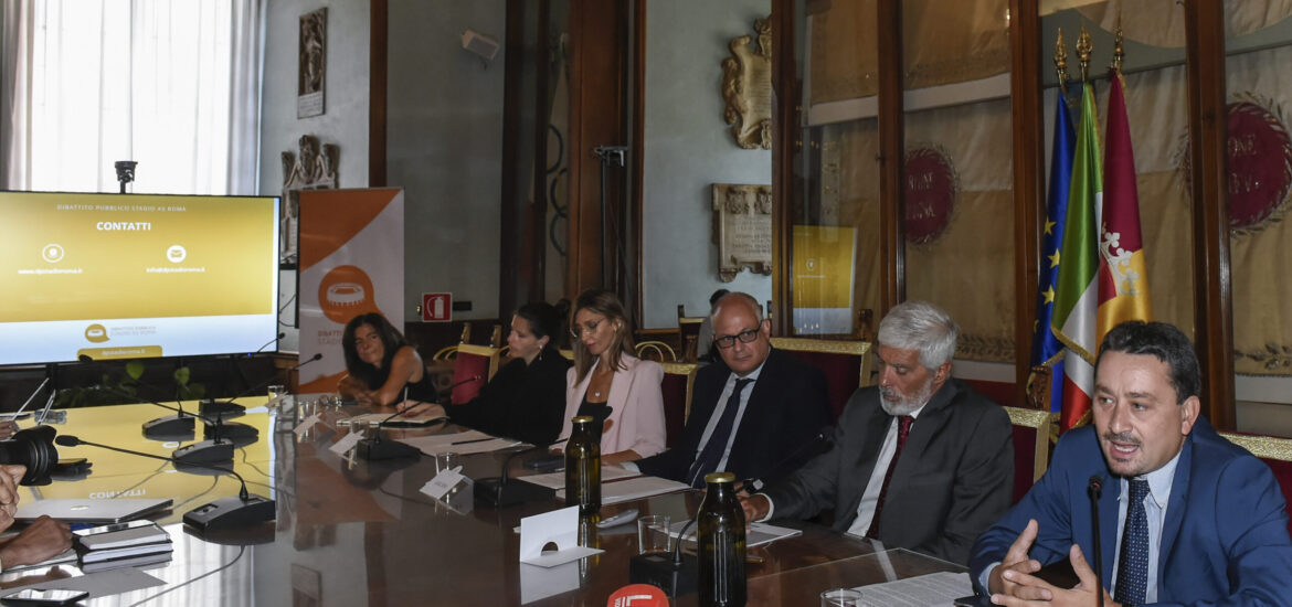 stadio roma sessioni dibattito pubblico