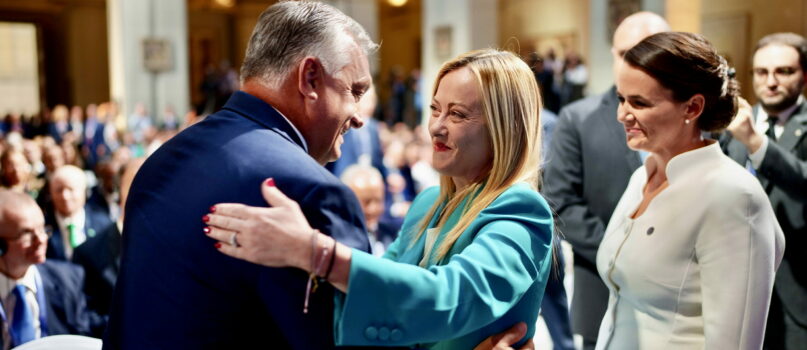 Meloni Orban