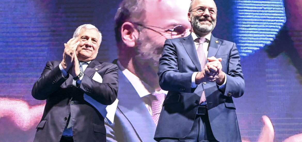 Manfred Weber Antonio Tajani