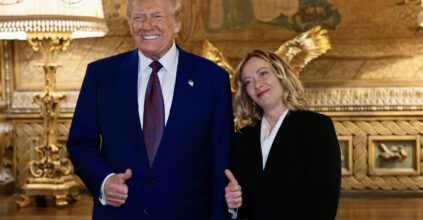 Meloni Cpac Trump
