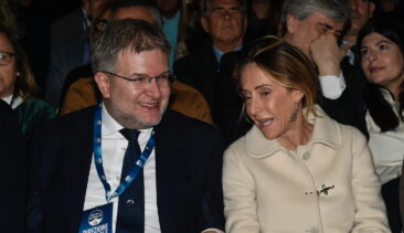 Arianna Meloni e Carlo Fidanza