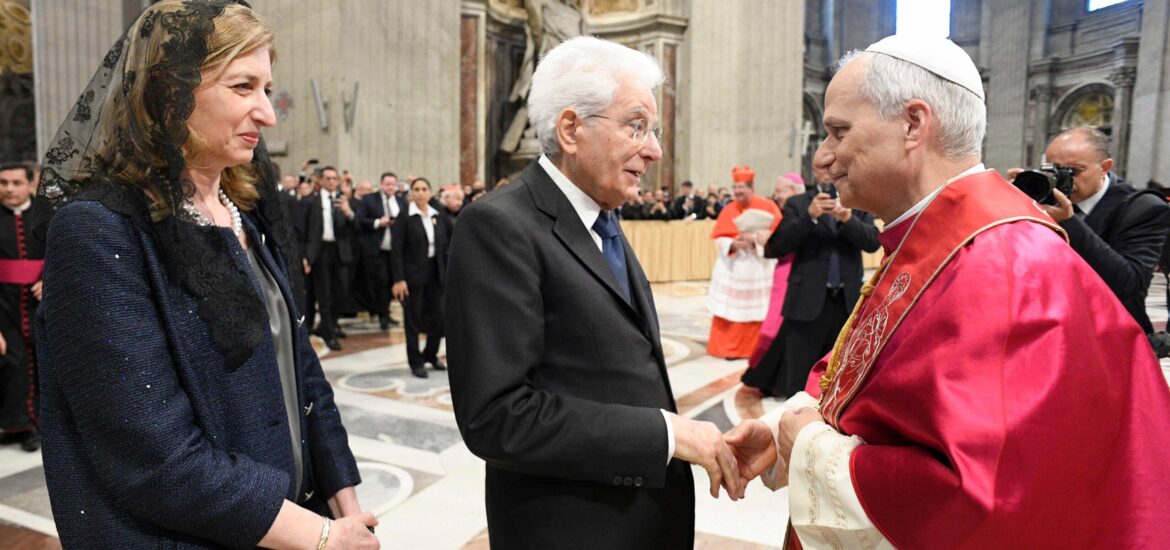 Leone XIV Mattarella