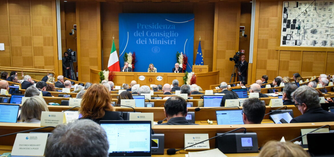 Conferenza stampa Meloni