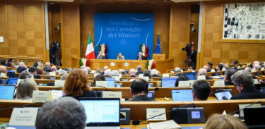 Conferenza stampa Meloni