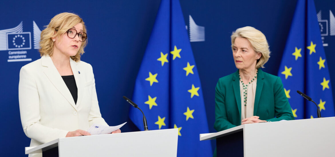 Henna Virkkunen e Ursula Von der Leyen