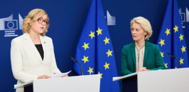 Henna Virkkunen e Ursula Von der Leyen