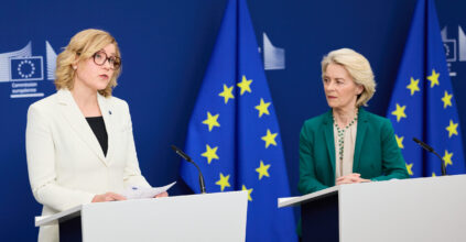 Henna Virkkunen e Ursula Von der Leyen