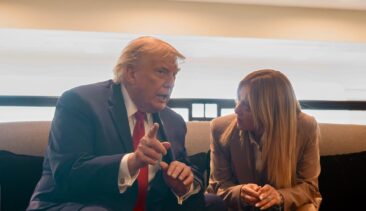 scontro politico Trump - Meloni