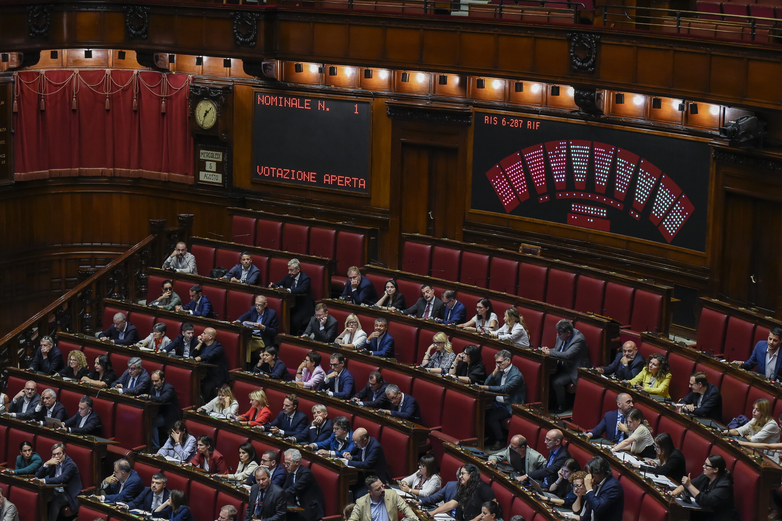 parlamentari più presenti e assenti in Aula