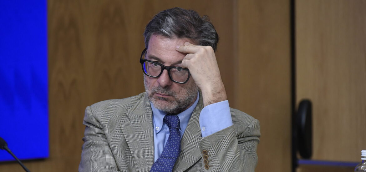 manovra 2027 ministro dell'Economia Giancarlo Giorgetti