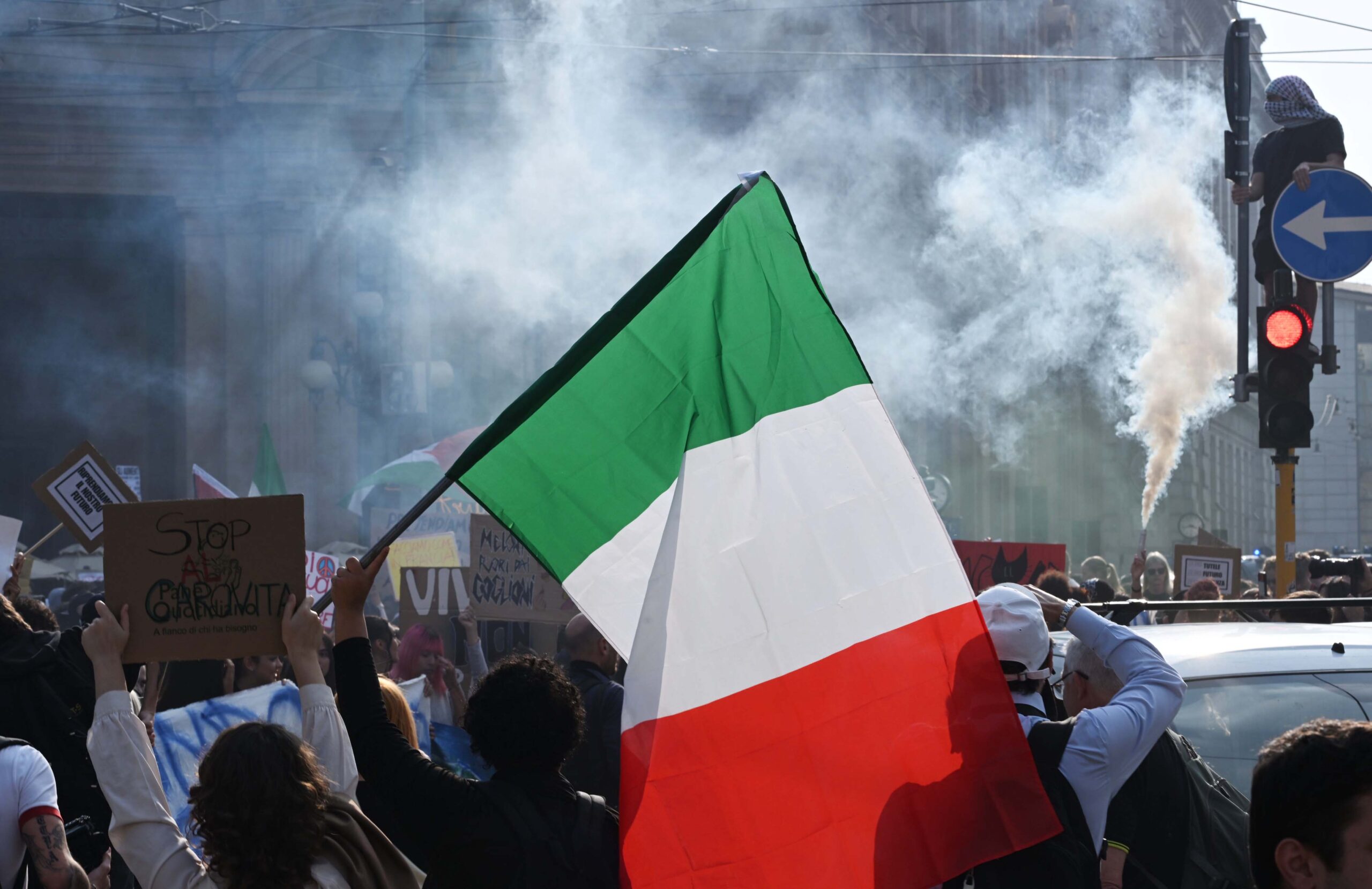 manifestazioni e cortei in Italia