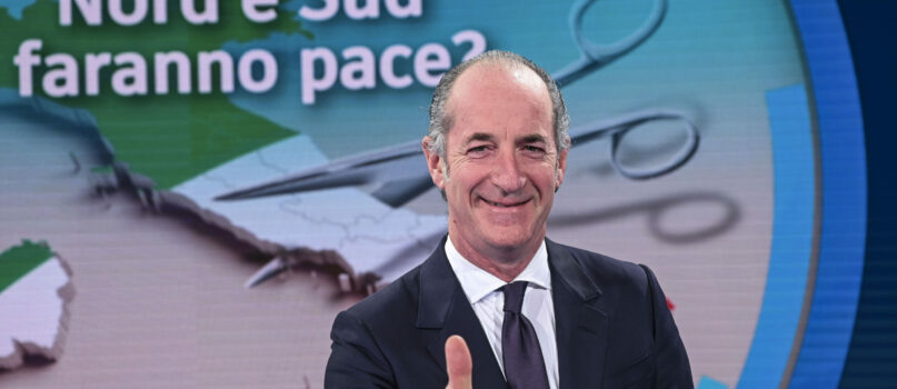 Zaia Veneto Autonomia Differenziata Presidente Regione Governatore