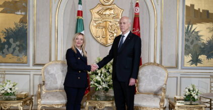 attivismo meloni tunisia