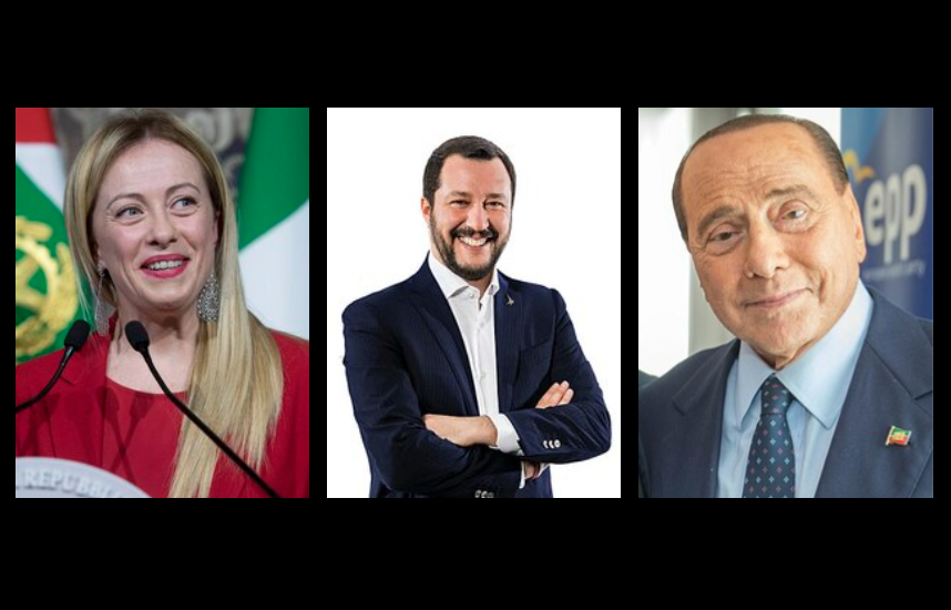 Centrodestra, Meloni, Salvini, Berlusconi