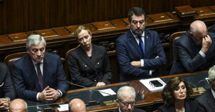 Meloni Tajani Salvini presenti all'Independence Day