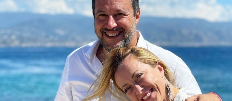 Salvini Migranti Meloni