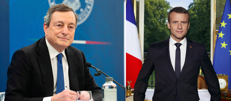 Draghi Macron