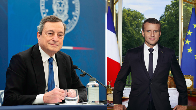 Draghi Macron