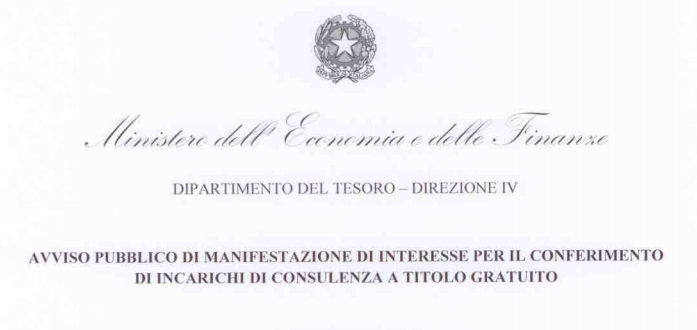 Tutte le reazioni al bando del Mef per i consulenti gratuiti