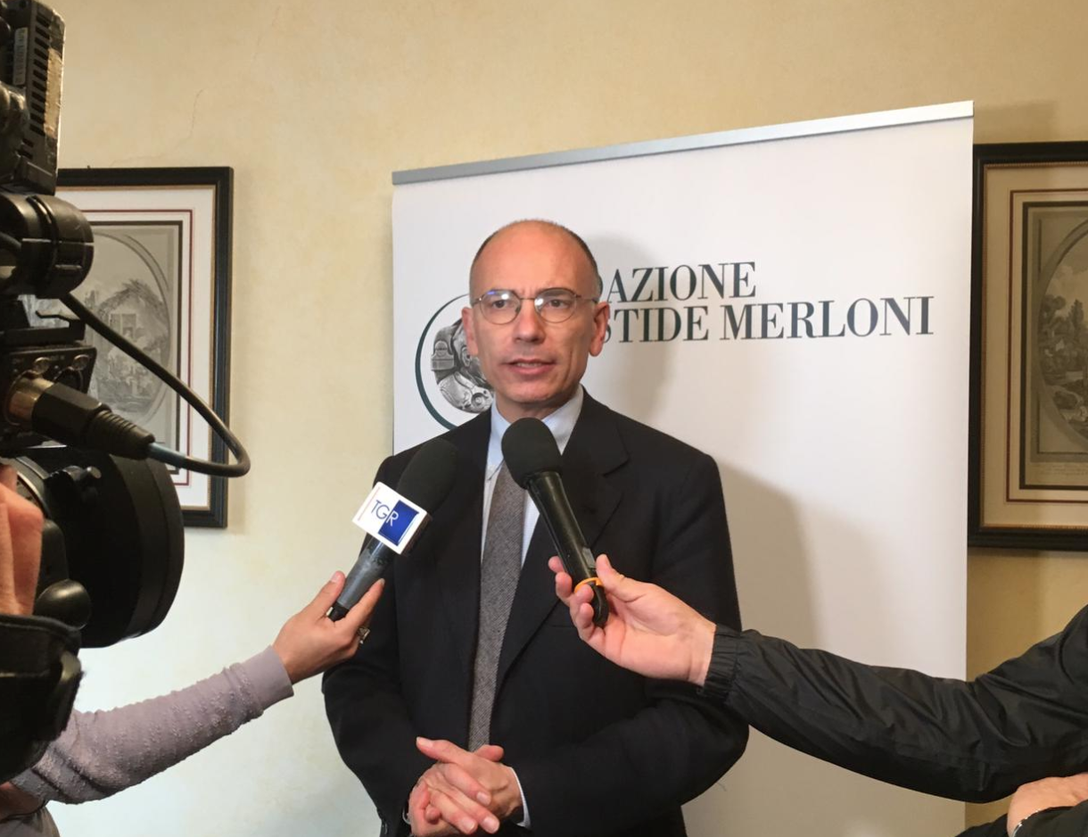 L’Italia torni alleato forte di Germania e Francia. Parola di Enrico Letta