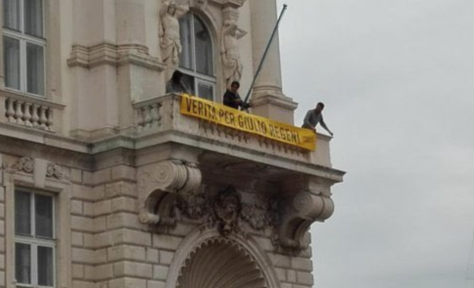 Perché Fedriga ha torto (marcio) sullo striscione di Giulio Regeni