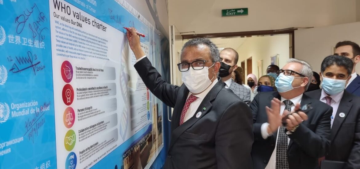 oms Tedros Adhanom Ghebreyesus