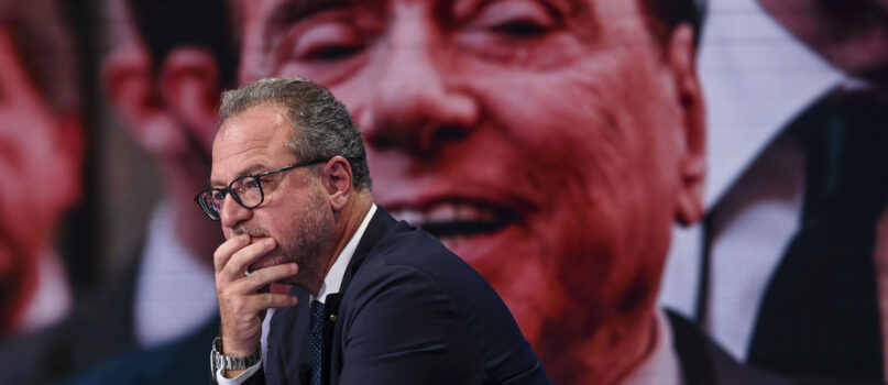 Berlusconi Mulè Forza Italia